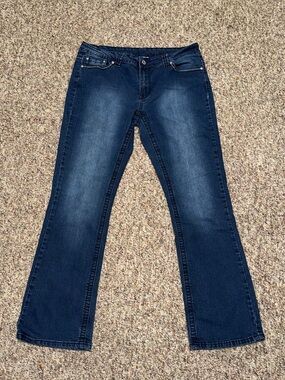 Classic Women's size 10 flare jeans Dark Blue Bootcut Jeans
